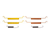 Drum Brake Hardware Kit, 1962-1977 Infiniti/Nissan, Position: Rear