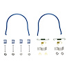 Drum Brake Hardware Kit, 1982-1994 Infiniti/Nissan, Position: Parking
