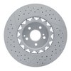 Hi-Carbon Alloy Geomet-Coated Drilled & Slotted Rotor, Fits Select Mercedes-Benz, Position: Front - image 4