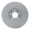 Hi-Carbon Alloy Geomet-Coated Dimpled & Slotted Rotor, 2012-2021 BMW, Position: Front - image 4
