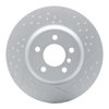 Hi-Carbon Alloy Geomet-Coated Dimpled & Slotted Rotor, 2013-2021 BMW, Position: Rear - image 3