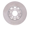 Hi-Carbon Alloy Geomet-Coated Rotor, 2005-2010 Audi/Porsche/Volkswagen, Position: Front Left - image 1
