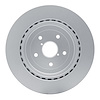 Hi-Carbon Alloy Geomet-Coated Rotor, 2005-2007 Subaru, Position: Rear - image 1