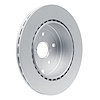 Hi-Carbon Alloy Geomet-Coated Rotor, 2008-2020 Subaru, Position: Rear - image 1