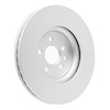Hi-Carbon Alloy Geomet-Coated Rotor, 2017-2019 Fits Multiple Makes/Models, Position: Front - image 1