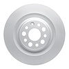 Hi-Carbon Alloy Geomet-Coated Rotor, Fits Select Tesla, Position: Rear