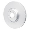 Hi-Carbon Alloy Geomet-Coated Rotor, Fits Select Fits Multiple Makes/Models, Position: Left Front - image 2