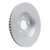 Hi-Carbon Alloy Geomet-Coated Rotor, Fits Select Ford/Lincoln/Mercury/Mazda, Position: Rear - image 2