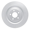 Hi-Carbon Alloy Geomet-Coated Rotor, Fits Select Ford/Lincoln/Mercury/Mazda, Position: Rear - image 1