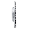 Hi-Carbon Alloy Geomet-Coated Rotor, Fits Select Mercedes-Benz, Position: Rear