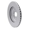 Hi-Carbon Alloy Geomet-Coated Rotor, Fits Select Mercedes-Benz, Position: Rear - image 4