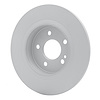 Hi-Carbon Alloy Geomet-Coated Rotor, Fits Select Mercedes-Benz, Position: Rear