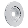 Hi-Carbon Alloy Geomet-Coated Rotor, 2012-2020 Audi/Porsche/Volkswagen, Position: Front - image 1