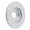 Hi-Carbon Alloy Geomet-Coated Rotor, Fits Select Audi/Porsche/Volkswagen, Position: Front