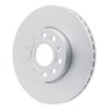 Hi-Carbon Alloy Geomet-Coated Rotor, Fits Select Audi/Porsche/Volkswagen, Position: Front - image 2