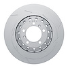 Hi-Carbon Alloy Geomet-Coated Slotted Rotor, 2010-2016 Audi/Porsche/Volkswagen, Position: Front Right - image 1