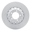 Hi-Carbon Alloy Geomet-Coated Slotted Rotor, 2010-2016 Audi/Porsche/Volkswagen, Position: Front Left - image 1
