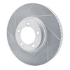 Hi-Carbon Alloy Geomet-Coated Slotted Rotor, 2010-2013 Audi/Porsche/Volkswagen, Position: Front Left - image 4