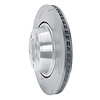 Hi-Carbon Alloy Geomet-Coated Slotted Rotor, 2017-2021 Audi/Porsche/Volkswagen, Position: Rear Left - image 1