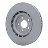 Hi-Carbon Alloy Geomet-Coated Slotted Rotor, 2015-2021 Audi/Porsche/Volkswagen, Position: Front Left - image 1