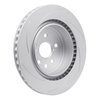 Hi-Carbon Alloy Geomet-Coated Slotted Rotor, Fits Select Lexus/Toyota/Scion, Position: Rear Right - image 4