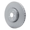 Hi-Carbon Alloy Geomet-Coated Dimpled Rotor, 2007-2014 Mercedes-Benz, Position: Front - image 2