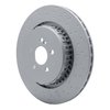 Hi-Carbon Alloy Geomet-Coated Dimpled Rotor, 2007-2014 Mercedes-Benz, Position: Rear - image 2