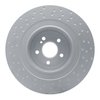Hi-Carbon Alloy Geomet-Coated Dimpled Rotor, 2007-2014 Mercedes-Benz, Position: Rear - image 4