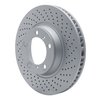 Hi-Carbon Alloy Geomet-Coated Drilled Rotor, 1999-2021 Audi/Porsche/Volkswagen, Position: Front Right - image 2