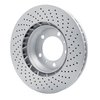 Hi-Carbon Alloy Geomet-Coated Drilled Rotor, 1999-2021 Audi/Porsche/Volkswagen, Position: Front Left - image 3