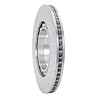 Hi-Carbon Alloy Geomet-Coated Drilled Rotor, 2015-2017 Audi/Porsche/Volkswagen, Position: Rear Left - image 1
