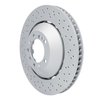 Hi-Carbon Alloy Geomet-Coated Drilled Rotor, 2016-2021 Audi/Porsche/Volkswagen, Position: Front Right - image 2
