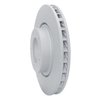 Hi-Carbon Alloy Geomet-Coated Drilled Rotor, 2017-2021 Audi/Porsche/Volkswagen, Position: Front Left - image 2