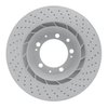Hi-Carbon Alloy Geomet-Coated Drilled Rotor, 1998-1998 Audi/Porsche/Volkswagen, Position: Rear Left - image 3