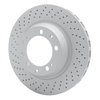 Hi-Carbon Alloy Geomet-Coated Drilled Rotor, 1998-1998 Audi/Porsche/Volkswagen, Position: Rear Left - image 4