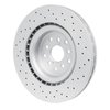 Hi-Carbon Alloy Geomet-Coated Drilled Rotor, 2018-2021 Subaru, Position: Front - image 4