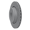 Hi-Carbon Alloy Geomet-Coated Drilled Rotor, 2006-2010 BMW, Position: Rear Left - image 1
