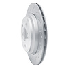 Hi-Carbon Alloy Geomet-Coated Drilled Rotor, 2006-2008 BMW, Position: Rear Left - image 1