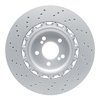 Hi-Carbon Alloy Geomet-Coated Drilled Rotor, 2015-2020 BMW, Position: Rear Right - image 2