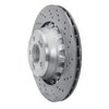 Hi-Carbon Alloy Geomet-Coated Drilled Rotor, 2015-2019 BMW, Position: Rear Right - image 2