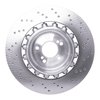 Hi-Carbon Alloy Geomet-Coated Drilled Rotor, 2015-2019 BMW, Position: Rear Left - image 3