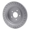 Hi-Carbon Alloy Geomet-Coated Drilled Rotor, 2006-2013 GM, Position: Rear - image 4