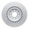 Hi-Carbon Alloy Geomet-Coated Drilled Rotor, 2017-2021 Acura/Honda, Position: Front - image 2