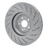 Hi-Carbon Alloy Geomet-Coated Drilled Rotor, 2008-2021 Mercedes-Benz, Position: Front - image 4
