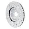 Hi-Carbon Alloy Geomet-Coated Drilled Rotor, 2013-2020 Mercedes-Benz, Position: Front - image 4