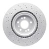 Hi-Carbon Alloy Geomet-Coated Drilled Rotor, 2012-2019 Mercedes-Benz, Position: Front - image 3