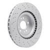 Hi-Carbon Alloy Geomet-Coated Drilled Rotor, 2012-2019 Mercedes-Benz, Position: Front - image 4