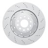 Hi-Carbon Alloy Geomet-Coated Drilled Rotor, 2003-2004 Audi/Porsche/Volkswagen, Position: Right Front - image 3