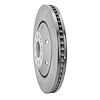 Hi-Carbon Alloy Geomet-Coated Drilled Rotor, 2003-2004 Audi/Porsche/Volkswagen, Position: Front Left - image 1