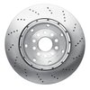 Hi-Carbon Alloy Geomet-Coated Drilled Rotor, 2003-2004 Audi/Porsche/Volkswagen, Position: Front Left - image 4